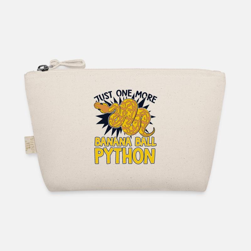 Just One More Snake Python Banana Ball Python Organic Pouch