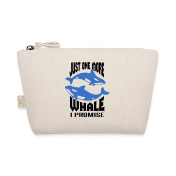 Ocean Sea Whale Quote for Whale Marine Mammals - Organic Pouch - nature - Front