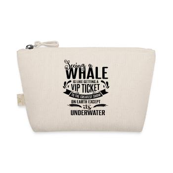 Blue whale for beluga whale and marine mammals - Organic Pouch - nature - Front
