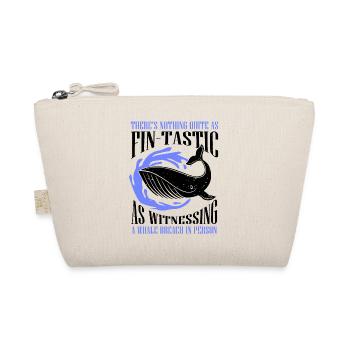 Humpback whale design for ocean, sea, whale and whales - Organic Pouch - nature - Front
