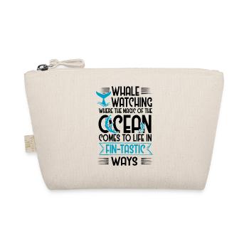 Orca observation for humpback whales and sea whales - Organic Pouch - nature - Front