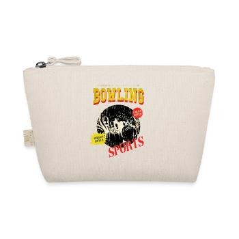 Bowling Bowling Bowling Ball Quilles Joueurs de bowling - Trousse biologique - nature - Devant