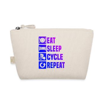 Road Bike Road Cyclist Road Bike Road Cycling - Organic Pouch - nature - Front