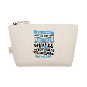 Humpback whale design for ocean, sea, whale and whales - Organic Pouch - nature - Front