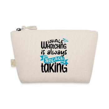Whale watching design for whales - Organic Pouch - nature - Front