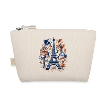 Paris and its monuments - Organic Pouch - nature - Front