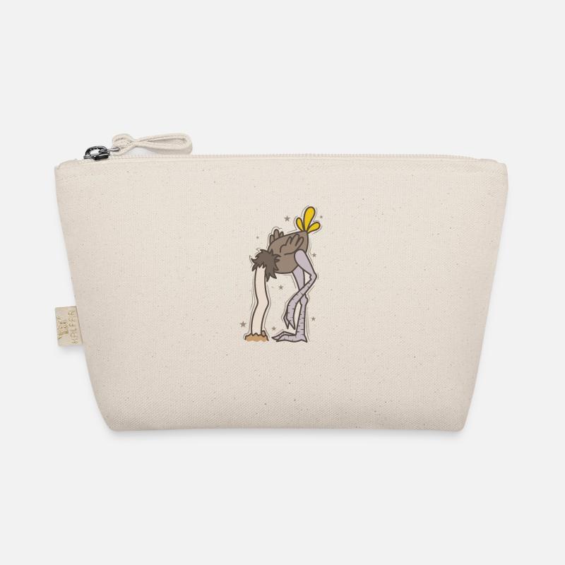 Autruche avec la tête dans le sol ratite Trousse biologique