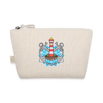 Anchor Lighthouse North Sea - Organic Pouch - nature - Front
