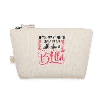Ballet Danseuse Danse Ballerine - Trousse biologique - nature - Devant