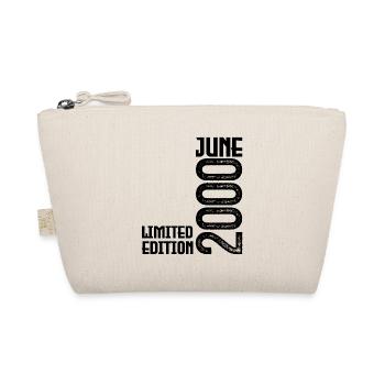 Geschenk Juni 2000 Jubiläum Juni 2000. Juni 2000 - Bio-Täschchen - Natur - Vorne
