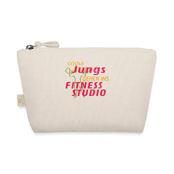 Fitnesszubehör für Sportler - Bio-Täschchen - Natur - Vorne