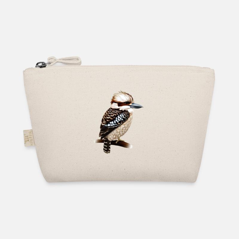 Süßer Kookaburra - Bio-Täschchen - Natur