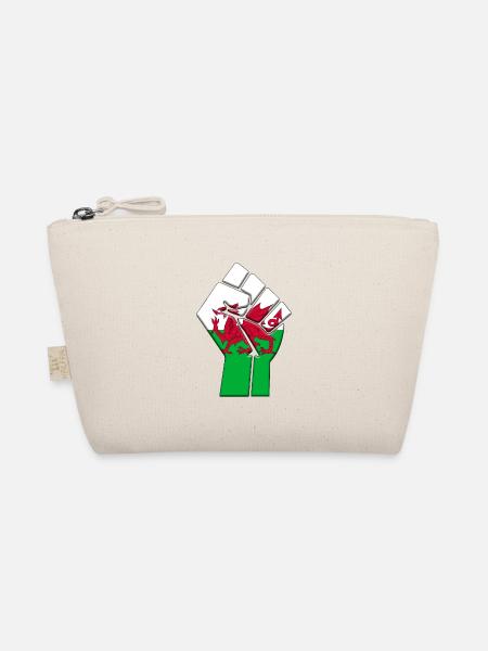 Pays de Galles Royaume-Uni Drapeau Welsh UK Country Pride - Trousse biologique - nature - Devant