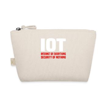 Internet Of Things IOT Programmer Admin IT - Organic Pouch - nature - Front