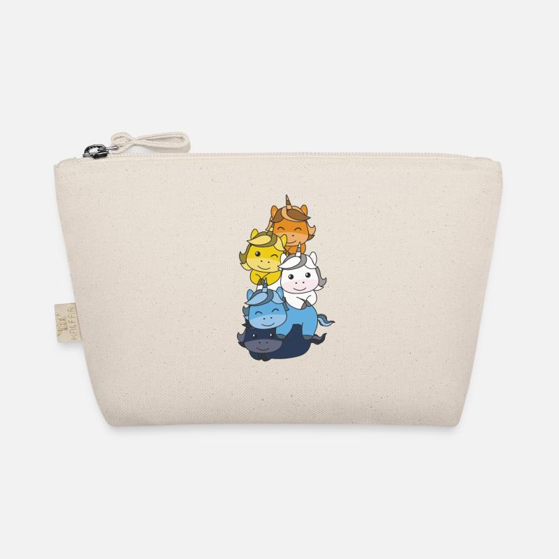 Aroace Flag Pride LGBTQ Mignon Licorne Pile Trousse biologique