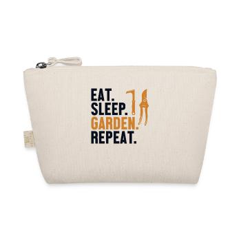 Eat Sleep Garden Repeat Allotment Garden Horticulture - Organic Pouch - nature - Front