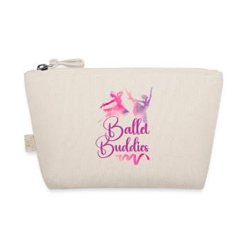 Ballet Dancer Dance Girl Ballerina - Organic Pouch - nature - Front