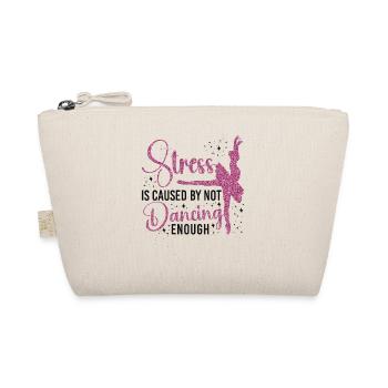 Ballet Dancer Dance Girl Ballerina - Organic Pouch - nature - Front