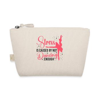 Ballet Dancer Dance Girl Ballerina - Organic Pouch - nature - Front