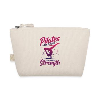 Pilates, unleash your inner strength - Organic Pouch - nature - Front