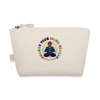 Awaken Your Inner Healer, Reiki Spiritual - Organic Pouch - nature - Front