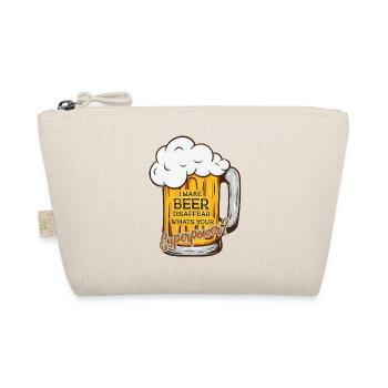 Feiern Bier Party Spruch I Biertrinken - Bio-Täschchen - Natur - Vorne