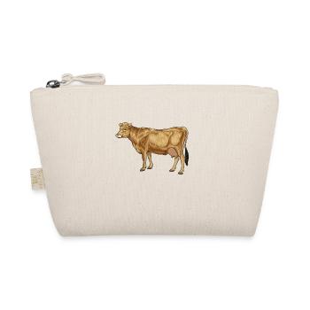 Drawing of a Jersey cow - Organic Pouch - nature - Front