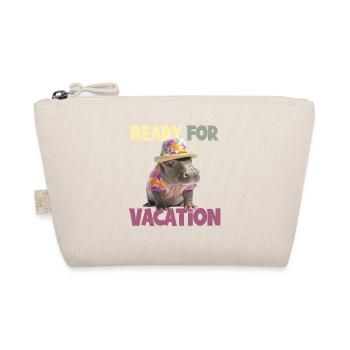 Ready For Vacation für einen Strandurlaub - Bio-Täschchen - Natur - Vorne