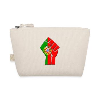 Portugal Flagge Portugiesischer Country Pride Einheimischer - Bio-Täschchen - Natur - Vorne