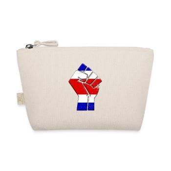 Costa Rica Flagge Rica Land Stolz Einheimische Familie - Bio-Täschchen - Natur - Vorne