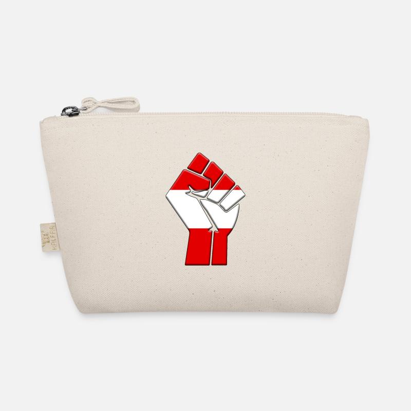 Austria Flag Austrian Country Pride Native Organic Pouch