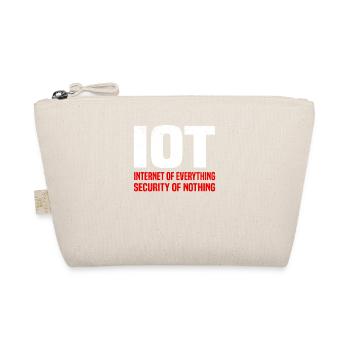 Internet Of Things IOT Programmer Admin IT - Organic Pouch - nature - Front