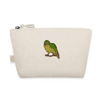 Drawing of a kakapo - Organic Pouch - nature - Front