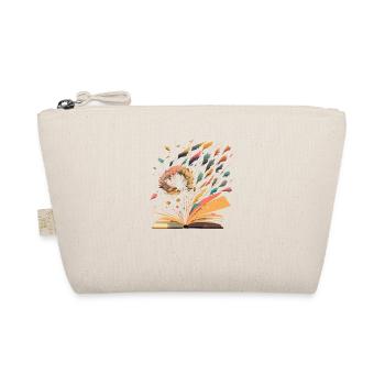Dandelion Books Librarian Bibliophiles Reading Pun - Organic Pouch - nature - Front