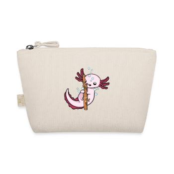 Axolotl Bassoon Musical Instrument Big Band Oboe - Organic Pouch - nature - Front