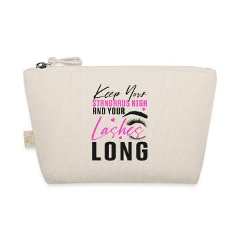 Esthetician Skincare Beautician - Organic Pouch - nature - Front