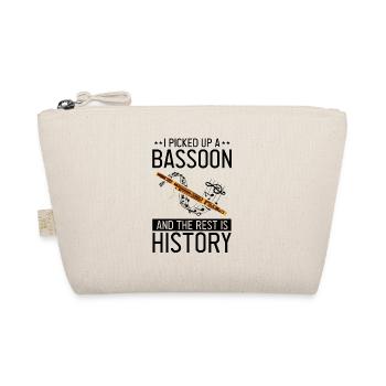 Bassoon for bassoon reed and bassoonist - Organic Pouch - nature - Front