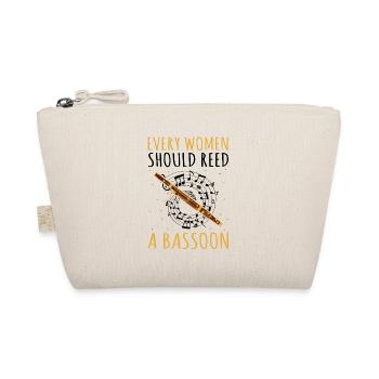 Basson Orchesta design pour bassonistes - Trousse biologique - nature - Devant