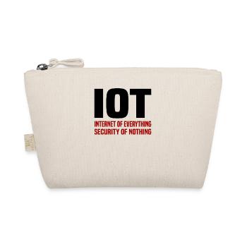 Internet Of Things IOT Programmer Admin IT - Organic Pouch - nature - Front