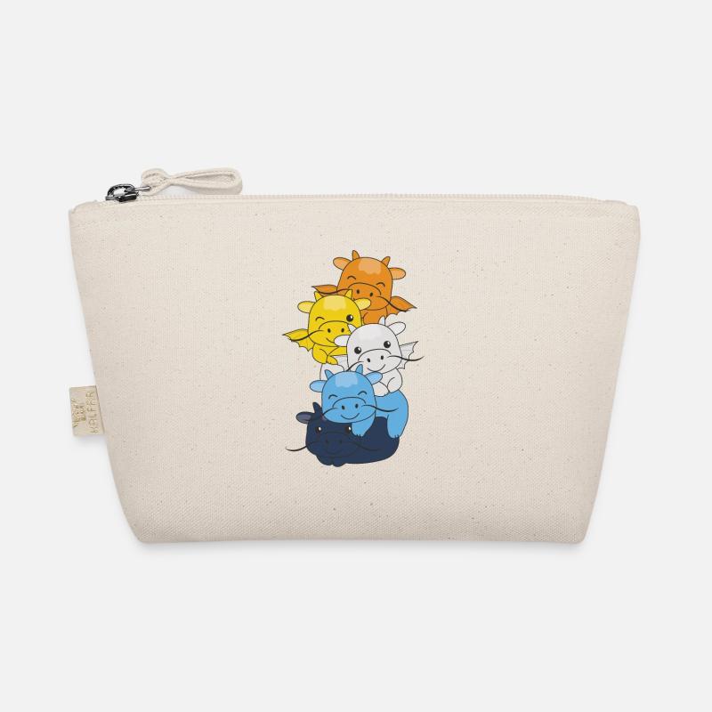 Aroace Flag Pride LGBTQ Mignon Dragon Stack Trousse biologique