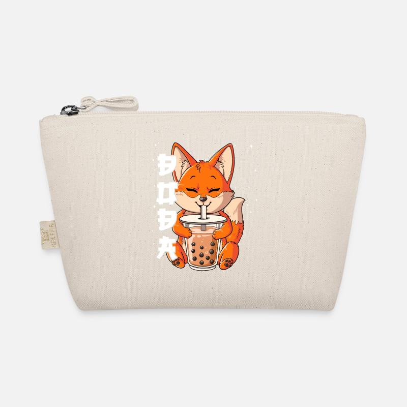Boba Tea Fox Bubble Tea Trousse biologique