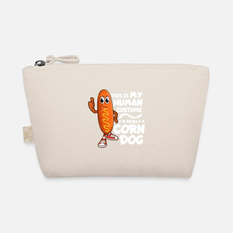 Corn Dog Essen Kostüm Bio-Täschchen