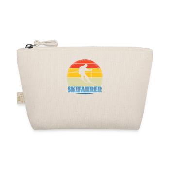 Skizubehör für Skifahrer - Bio-Täschchen - Natur - Vorne