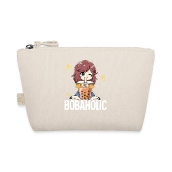 Bubble Tea Anime Girl Boba Tea Bobaholic - Organic Pouch - nature - Front