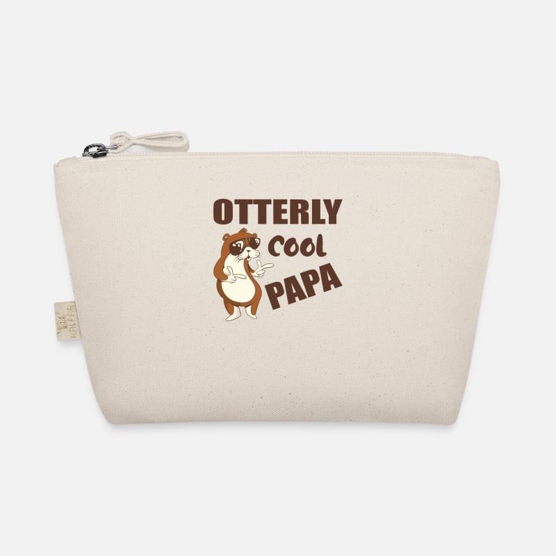 Otterly cool papa funny fathers Day gift Bio-Täschchen
