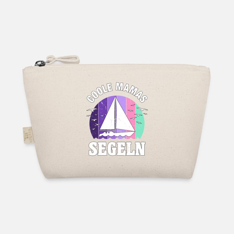 Segeln Segelboot beste Mama Muttertag Geschenk Bio-Täschchen