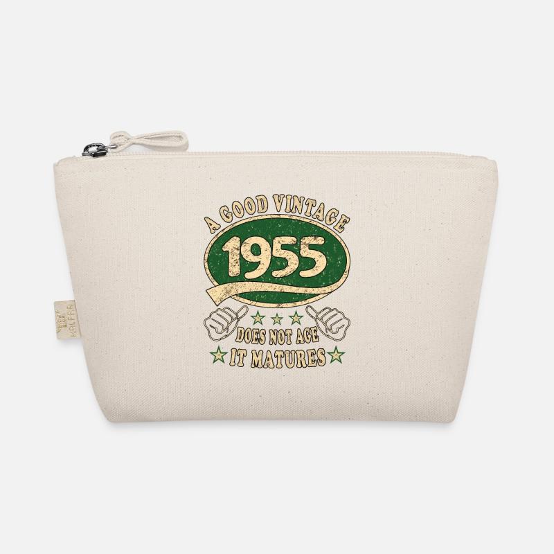 68th Birthday 1955 '68 Good Vintage Organic Pouch