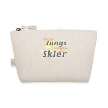 Skizubehör für Skifahrer - Bio-Täschchen - Natur - Vorne