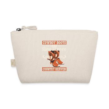 Bottes de cowboy et danse en ligne Musique country Western - Trousse biologique - nature - Devant