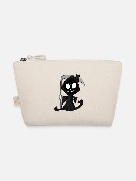 Faucheuse avec faux - Halloween - Trousse biologique - nature - Devant